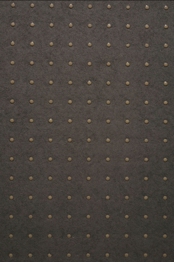 Arte Le-corbusier-dots Dots behang in kleur Dark Natural Umber (31036) - Product close-up