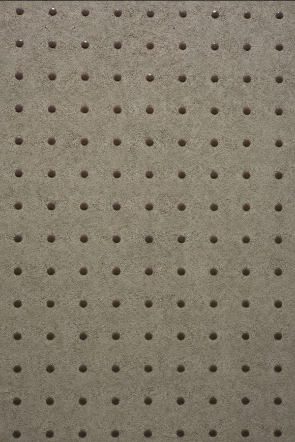 Arte Le-corbusier-dots Dots behang in kleur Grey Brown Natural Umber (31037) - Product close-up