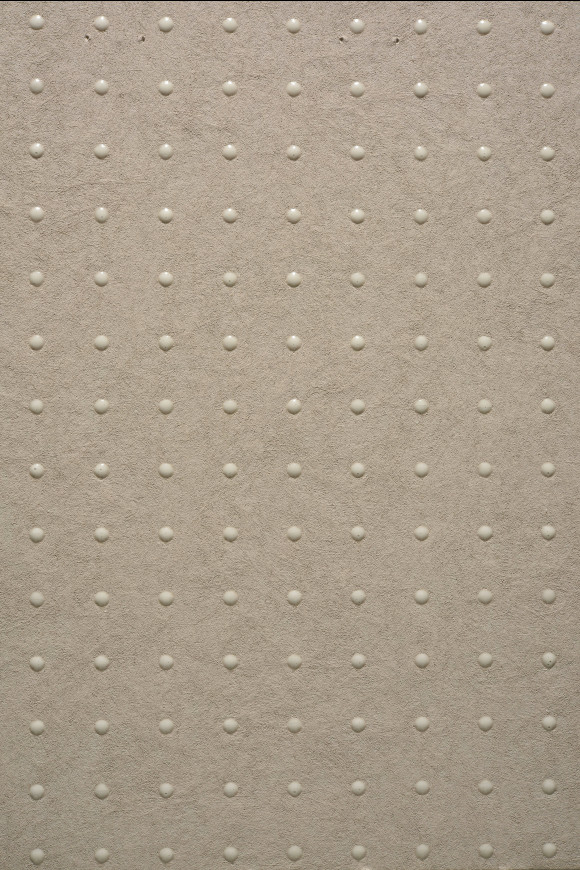 Arte Le-corbusier-dots Dots behang in kleur Discreet Natural Umber (31038) - Product close-up