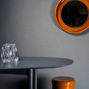 Arte Le corbusier dots Dots behang in kleur Dynamic Medium Grey (31008) - Interieur impressie