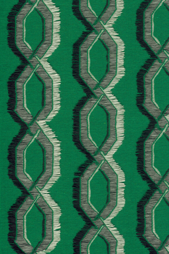 Arte Le couturier Franges behang in kleur Parakeet (58520) - Product close-up