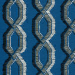 Arte Le-couturier Franges behang in kleur Cobalt (58522) - Product close-up