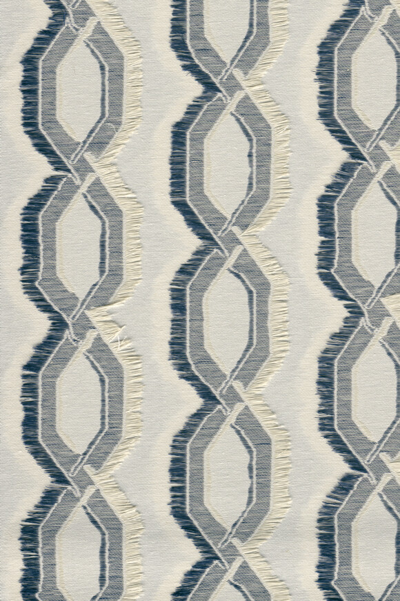 Arte Le-couturier Franges behang in kleur Porcelain (58525) - Product close-up