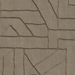 Arte Le-couturier La Dérive behang in kleur Truffle (58502) - Product close-up