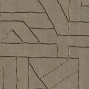 Arte Le-couturier La Dérive behang in kleur Truffle (58502) - Product close-up