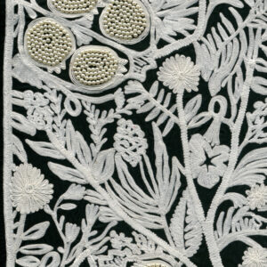 Arte Le couturier La perle behang in kleur Black Pearl (58530) - Product close-up