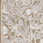 Arte Le-couturier La Perle behang in kleur Almond (58535) - Product close-up