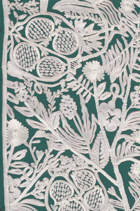 Arte Le-couturier La Perle behang in kleur Petrol (58537) - Product close-up