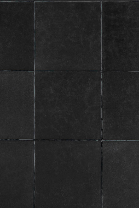 Arte Les cuirs Aspect behang in kleur Charcoal (33541) - Product close-up