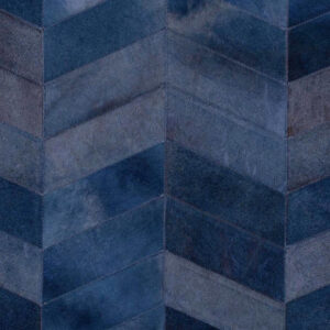 Arte Les cuirs Montage behang in kleur Indigo (33524) - Product close-up