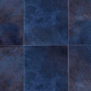 Arte Les-cuirs Rectangle behang in kleur Indigo (33504) - Product close-up