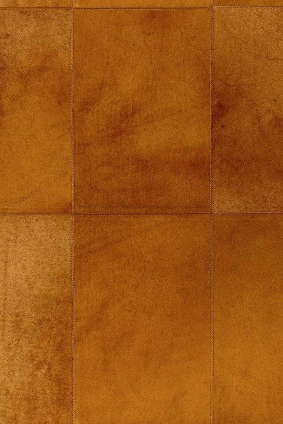 Arte Les-cuirs Rectangle behang in kleur Camel (33505) - Product close-up