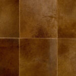 Arte Les-cuirs Rectangle behang in kleur Cognac (33507) - Product close-up
