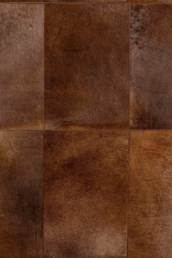 Arte Les-cuirs Rectangle behang in kleur Chestnut (33510) - Product close-up