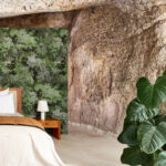 Arte Les forets Diore behang in kleur Grass (48010) - Interieur impressie