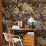 Arte Les forets Diore behang in kleur Desert Sun (48011) - Interieur impressie