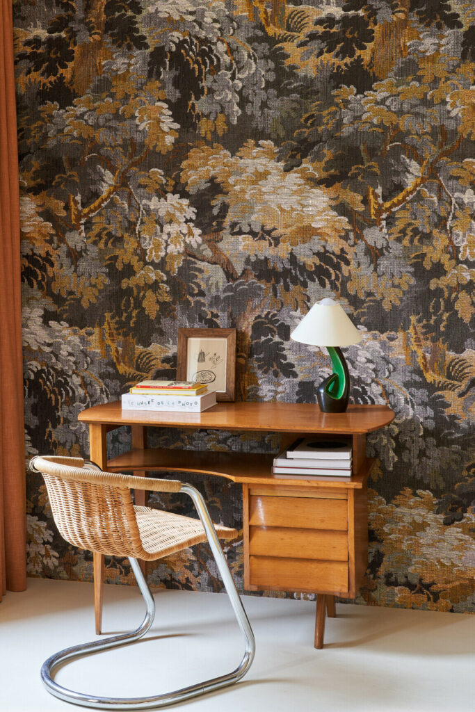 Arte Les forets Diore behang in kleur Desert Sun (48011) - Interieur impressie