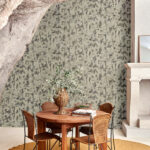 Arte Les forets Eclat behang in kleur Smoke (48042) - Interieur impressie