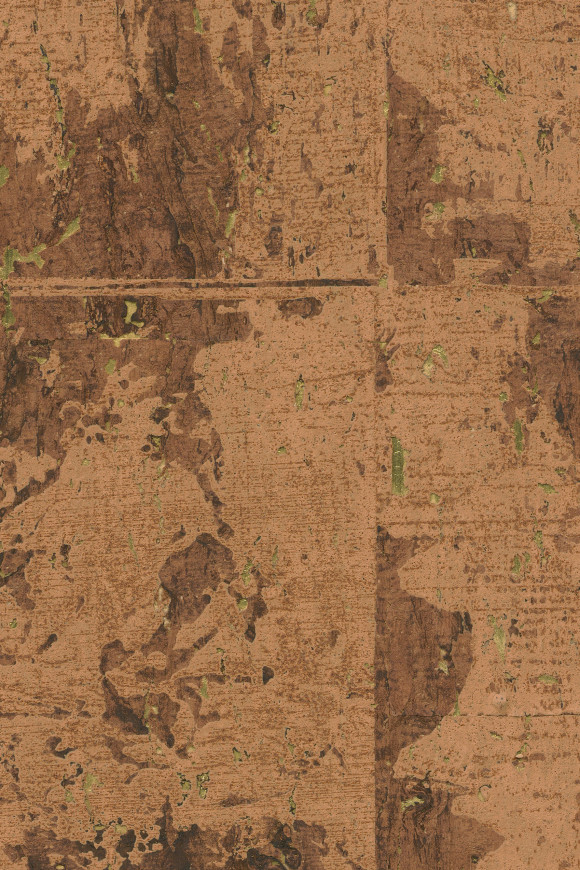 Arte Les-forets Éclat behang in kleur Rust (48043) - Product close-up