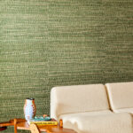 Arte Les forets Ruban behang in kleur Palmier (48070) - Interieur impressie