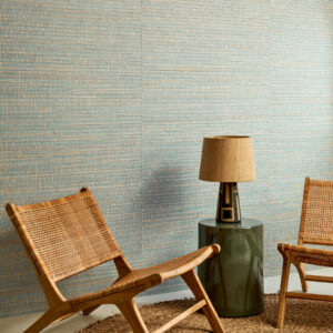 Arte Les forets Ruban behang in kleur Skylight (48073) - Interieur impressie