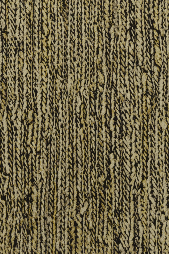 Arte Les-forets Tresse behang in kleur Khaki (48050) - Product close-up