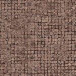 Arte Les-thermes Mosaico behang in kleur Cocoa (70510) - Product close-up