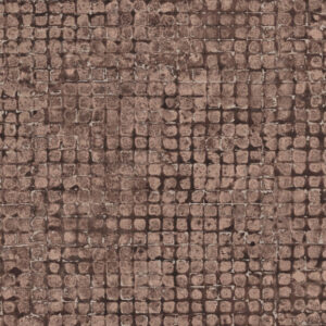 Arte Les-thermes Mosaico behang in kleur Cocoa (70510) - Product close-up