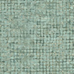 Arte Les thermes Mosaico behang in kleur Teal (70511) - Product close-up