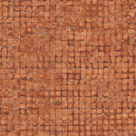 Arte Les-thermes Mosaico behang in kleur Terracotta (70517) - Product close-up