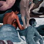 Arte Les thermes Saturnia behang in kleur Platinum (70500) - Product close-up