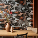 Arte Les thermes Saturnia behang in kleur Sunset (70502) - Interieur impressie