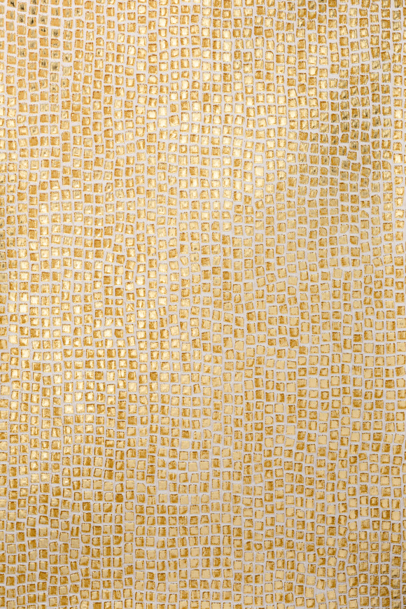 Arte Les thermes Tessera behang in kleur Gold Medaillon (70550) - Product close-up