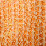 Arte Les-thermes Tessera behang in kleur Bronze (70553) - Product close-up