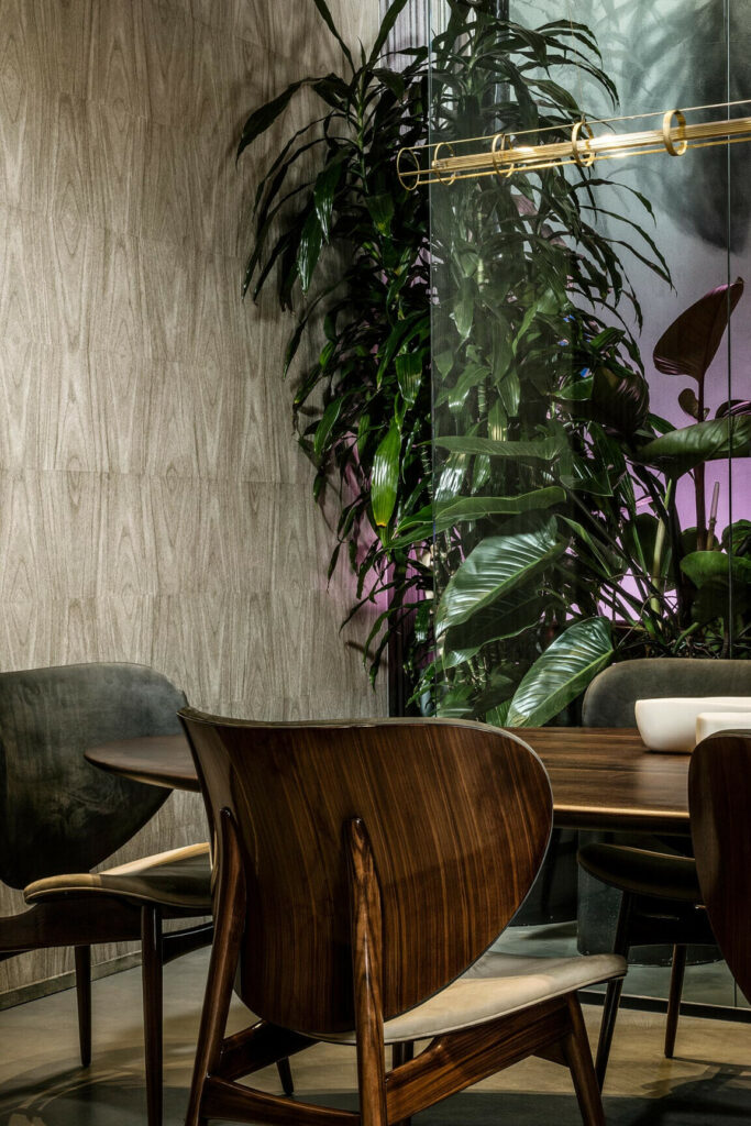 Arte Ligna Axedo behang in kleur 42015 (42015) - Interieur impressie