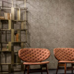 Arte Ligna Hive behang in kleur 42030 (42030) - Interieur impressie