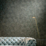 Arte Ligna Hive behang in kleur 42031 (42031) - Interieur impressie