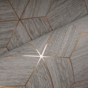 Arte Ligna Hive behang (42030) - Sfeerbeeld