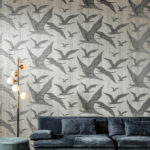 Arte Ligna Hover behang in kleur 42040 (42040) - Interieur impressie