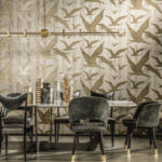 Arte Ligna Hover behang in kleur 42041 (42041) - Interieur impressie