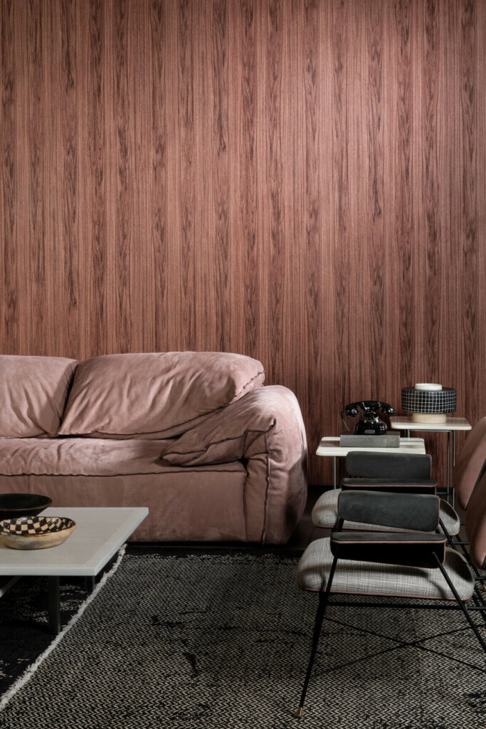 Arte Ligna Roots behang in kleur 42057 (42057) - Interieur impressie