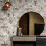 Arte Ligna Wings behang in kleur 42000 (42000) - Interieur impressie