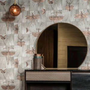 Arte Ligna Wings behang in kleur 42000 (42000) - Interieur impressie