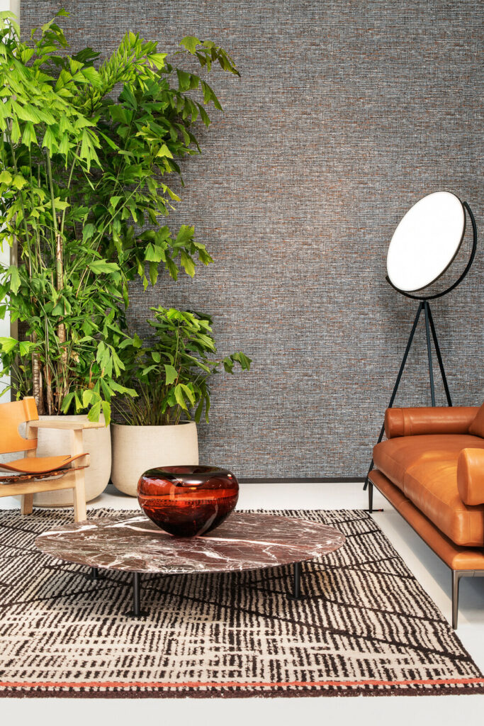 Arte Lino Aspero behang in kleur 40546 (40546) - Interieur impressie