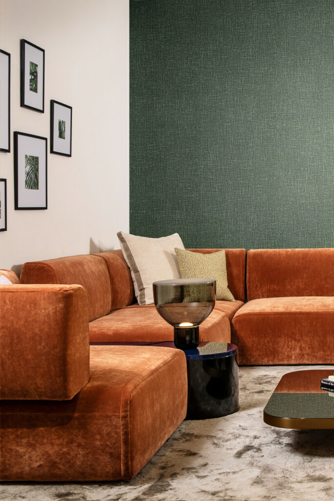 Arte Lino Gioco behang in kleur 40526 (40526) - Interieur impressie