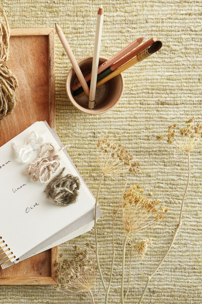 Arte Loom stories Entwined behang in kleur LS207 (LS207) - Interieur impressie