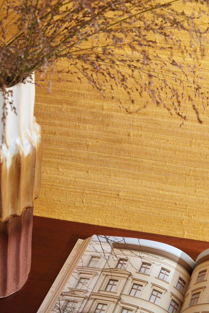 Arte Loom stories Refined earth behang in kleur LS304 (LS304) - Interieur impressie