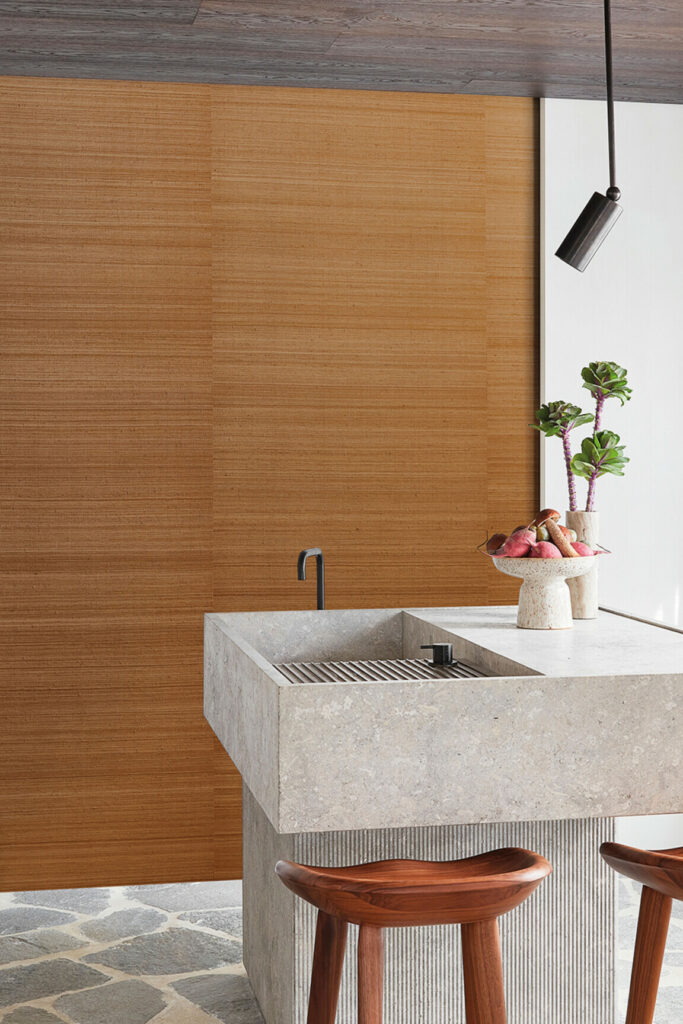 Arte Loom stories Refined earth behang in kleur LS305 (LS305) - Interieur impressie