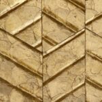 Arte Luster Lucea behang in kleur Marigold (70313) - Product close-up