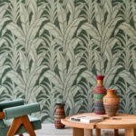 Arte Manila Botanic behang in kleur Pine (64504) - Interieur impressie